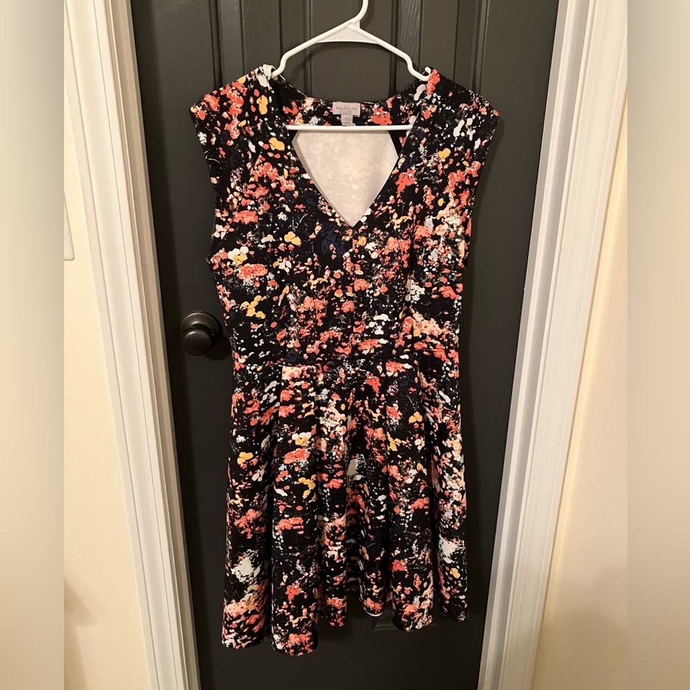 Bold Floral Dress